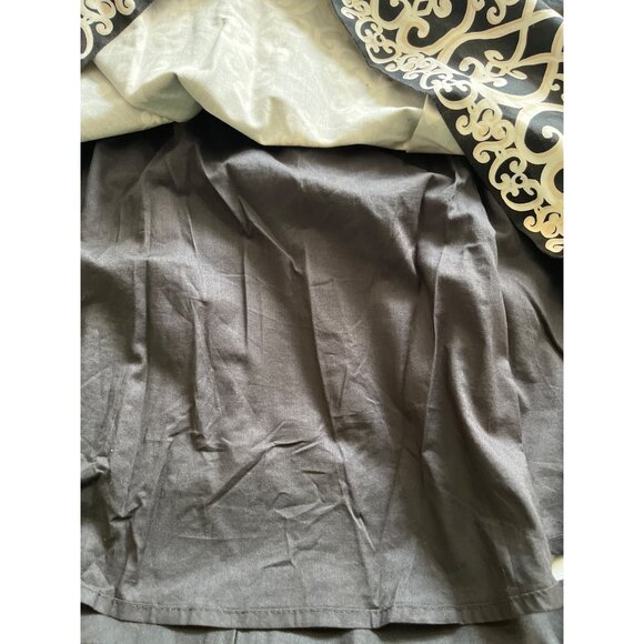 White House Black Market black white strapless dress size 0 - Picture 5 of 5